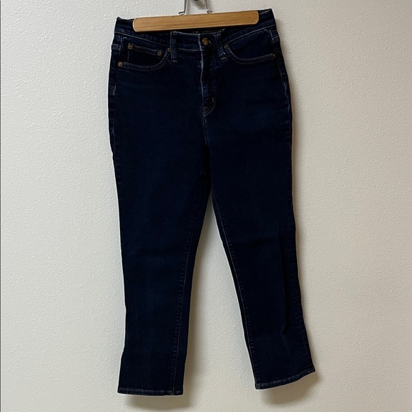 J. Crew Denim - J Crew essential straight leg Dark Blue Women's Jeans size 27